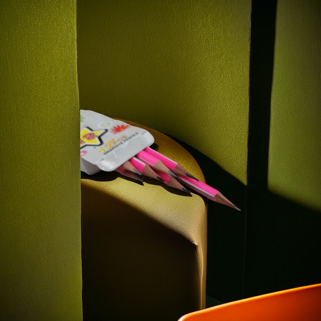 The pink pencil 2B is of moderate hardness and soft, with an integrated eraser. It is specially designed for students to draw during exams