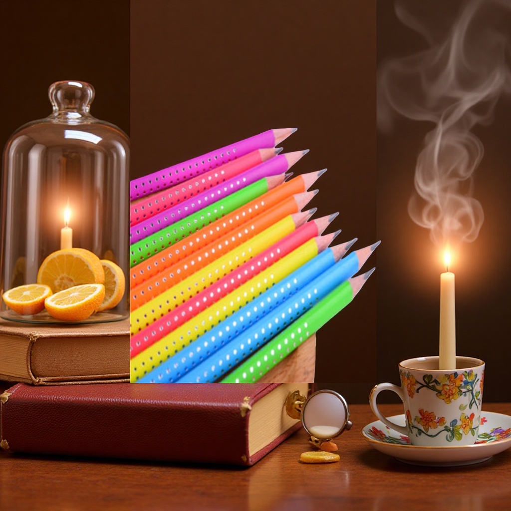 Deli eco-friendly wooden colored pencils, 36 colors, for professional art drawing Specification image