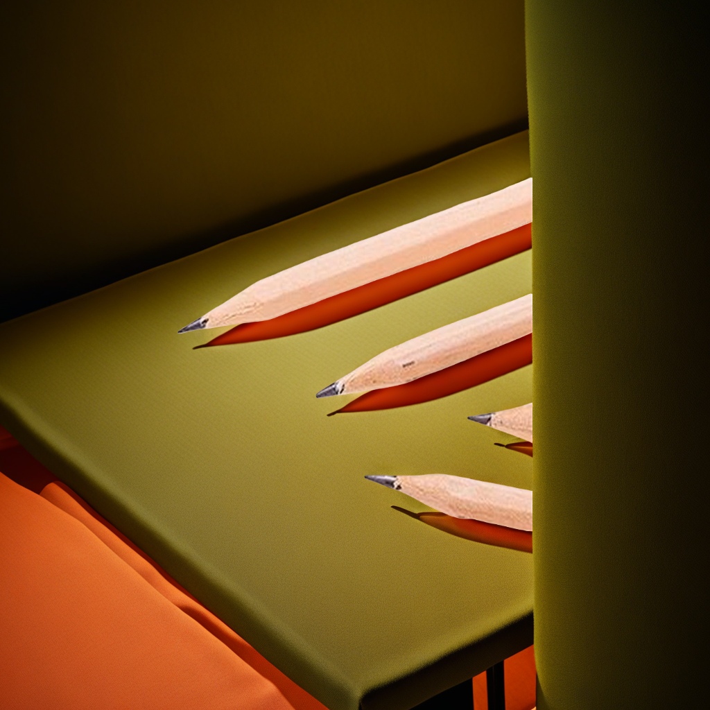 A wooden pencil is used by students for sketching, drawing and writing. It is of moderate hardness and comes with an eraser details Picture