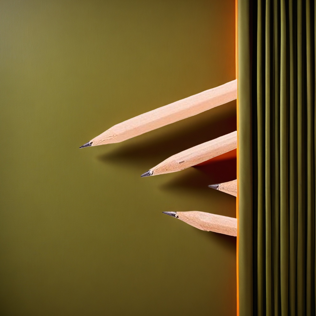 A wooden pencil is used by students for sketching, drawing and writing. It is of moderate hardness and comes with an eraser