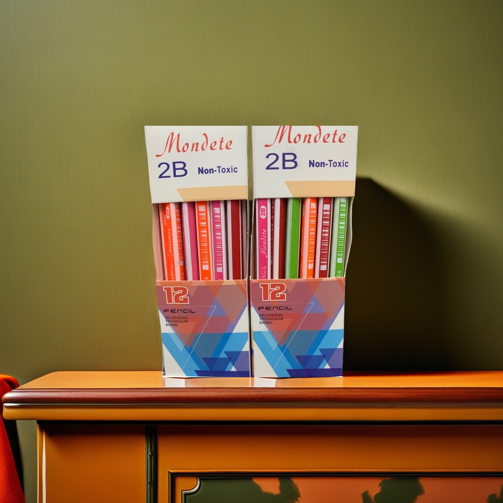 Colorful pencil case with pencil set, simple and portable student stationery, available in multiple colors details Picture