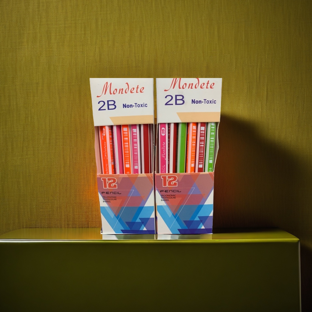 Colorful pencil case with pencil set, simple and portable student stationery, available in multiple colors