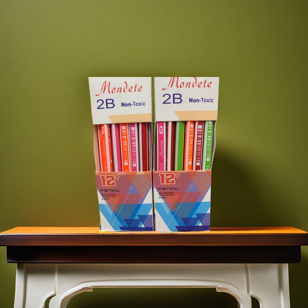 Colorful pencil case with pencil set, simple and portable student stationery, available in multiple colors Specification image