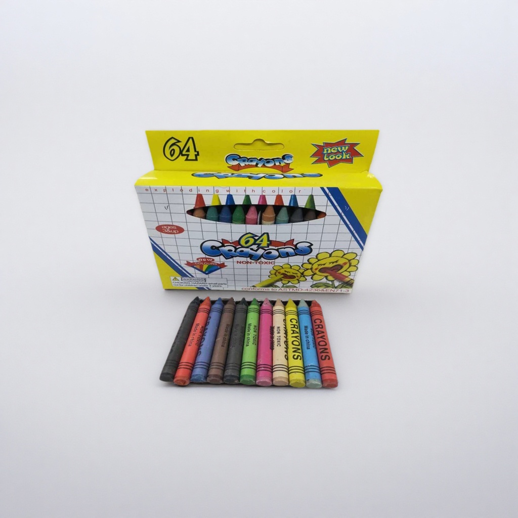 Colored crayons + crayon box 200131917 Specification image