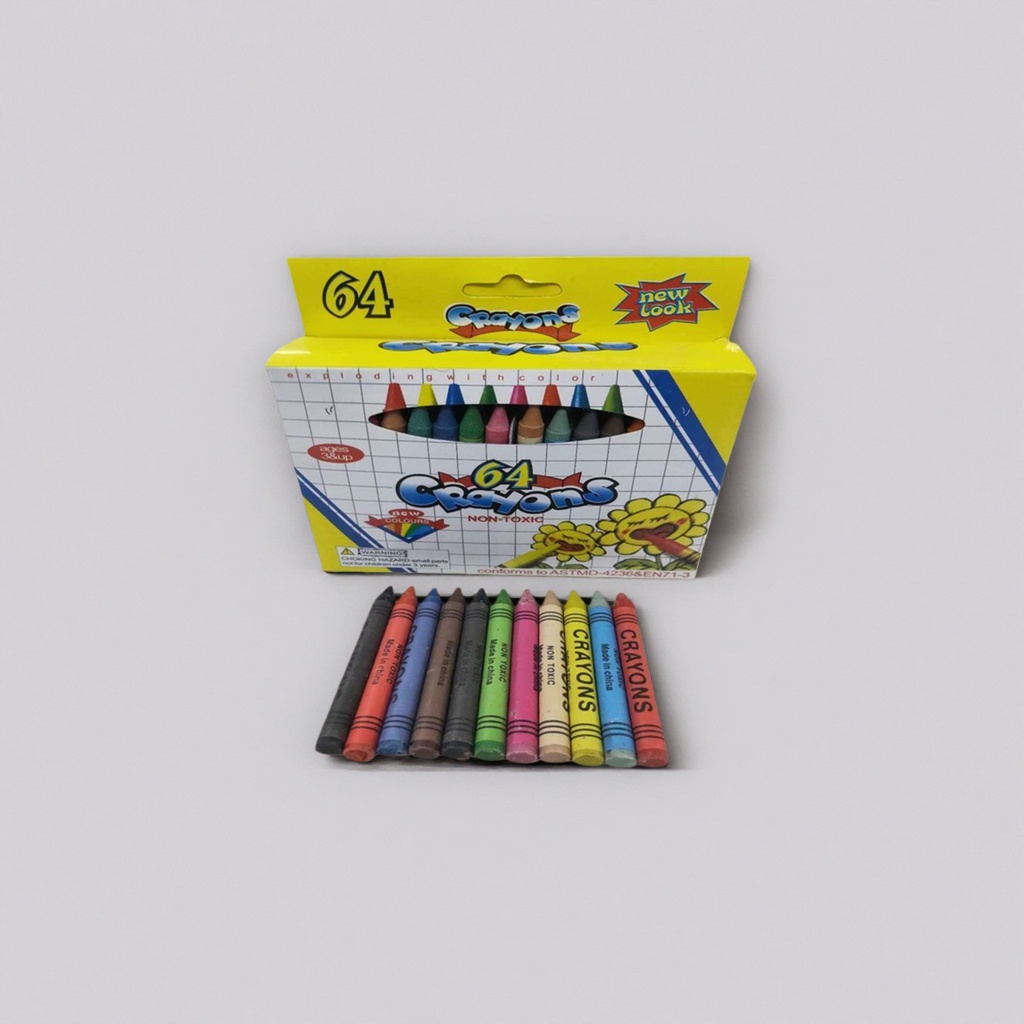 Colored crayons + crayon box 200131917 Application Scenario