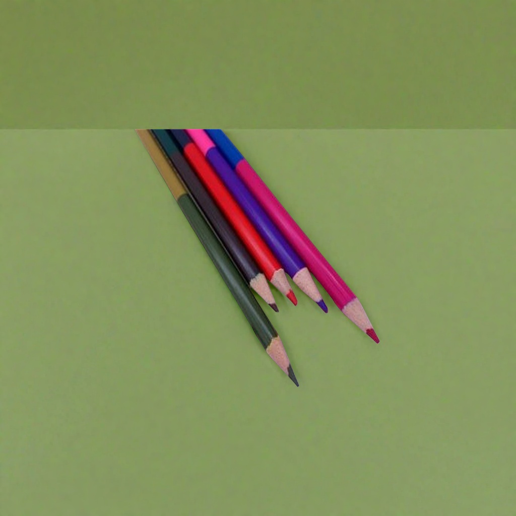 Deli Eco-friendly Wooden Colored Pencils 24-color Art Drawing Set for Students, sharpenable details Picture