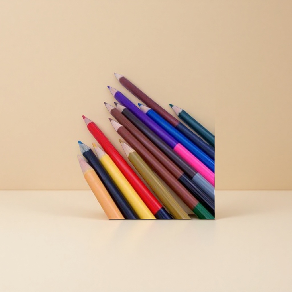 Deli Eco-friendly Wooden Colored Pencils, 24-color Art and Painting Special sharable colored pencils, 202833989