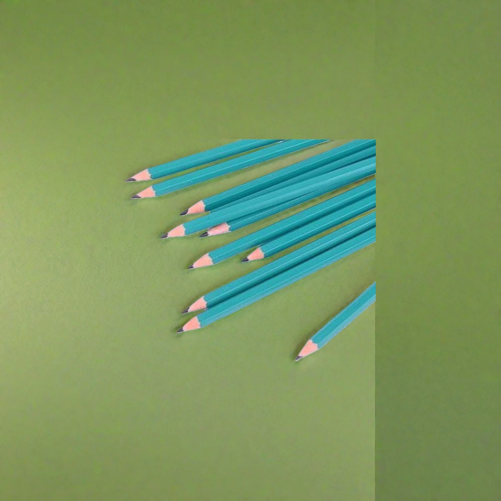 Green Pencil, an eco-friendly wooden lead core 2B drawing and writing stationery for students, 202909471 Specification image