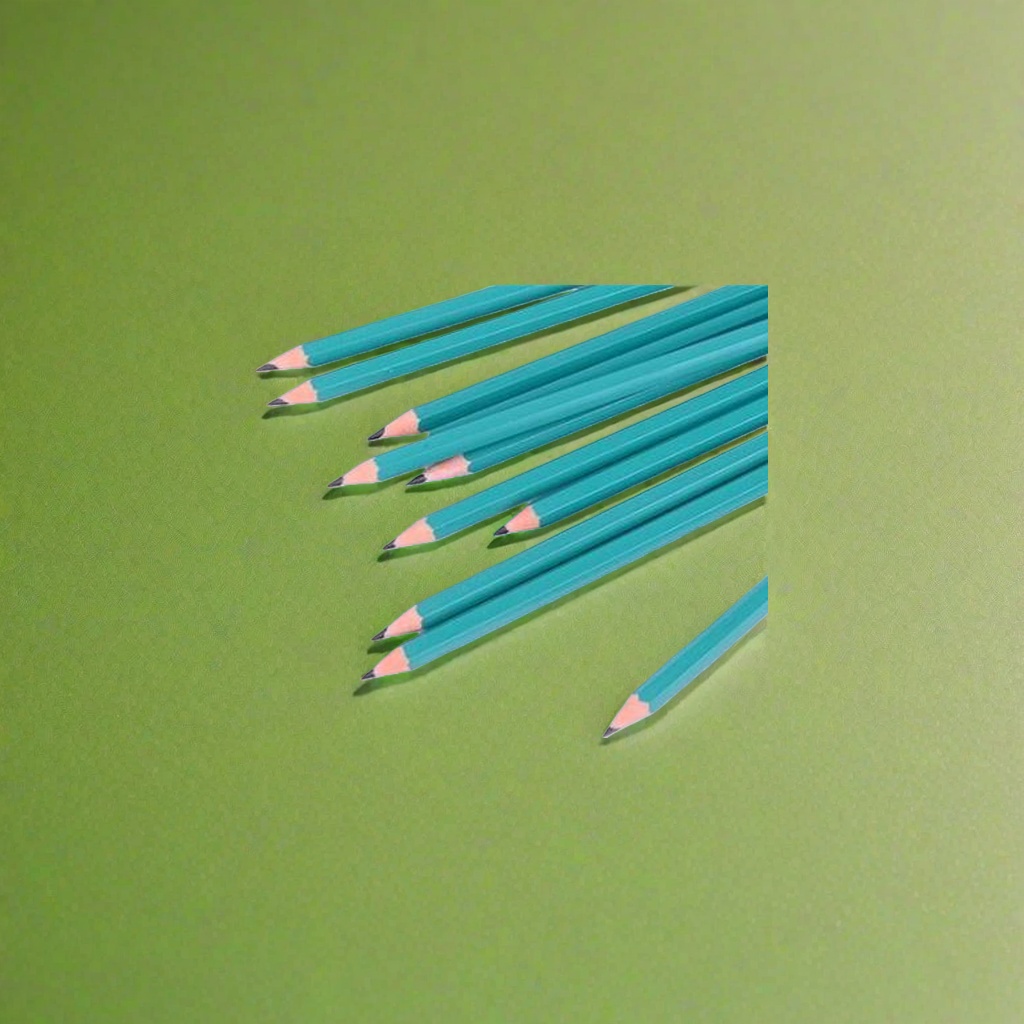 Green Pencil, an eco-friendly wooden lead core 2B drawing and writing stationery for students, 202909471 Application Scenario