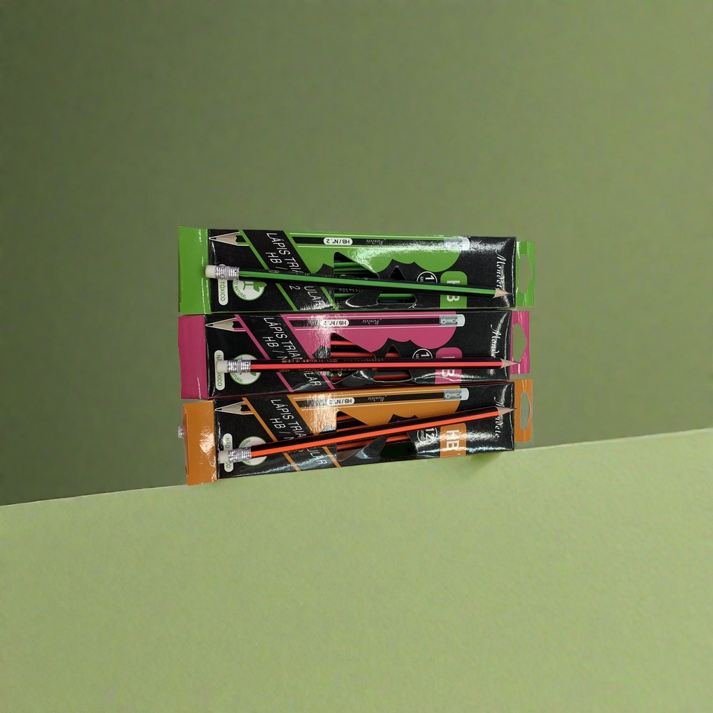 Lápiz de color caja más lápiz combinación palo de madera plomo de color ecológico para niños para pintar details Picture