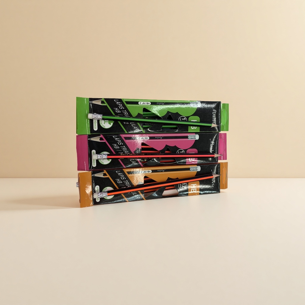 Colored pencil packaging box with pencil set, specially designed for children's drawing, made of eco-friendly wood and can be sharpened Application Scenario