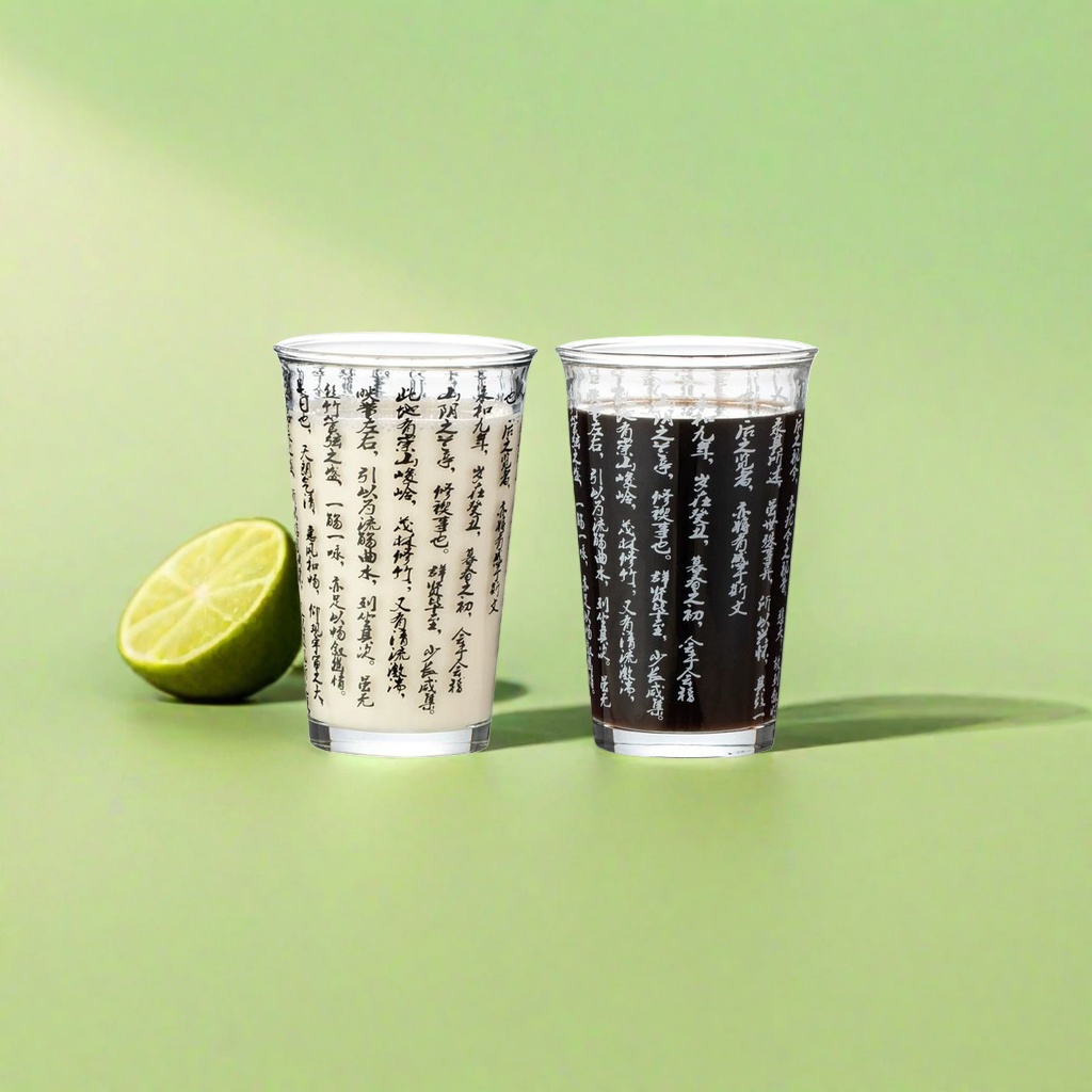 350ml high borosilicate heat-resistant glass cup, lead-free and non-toxic household and office water cup Application Scenario