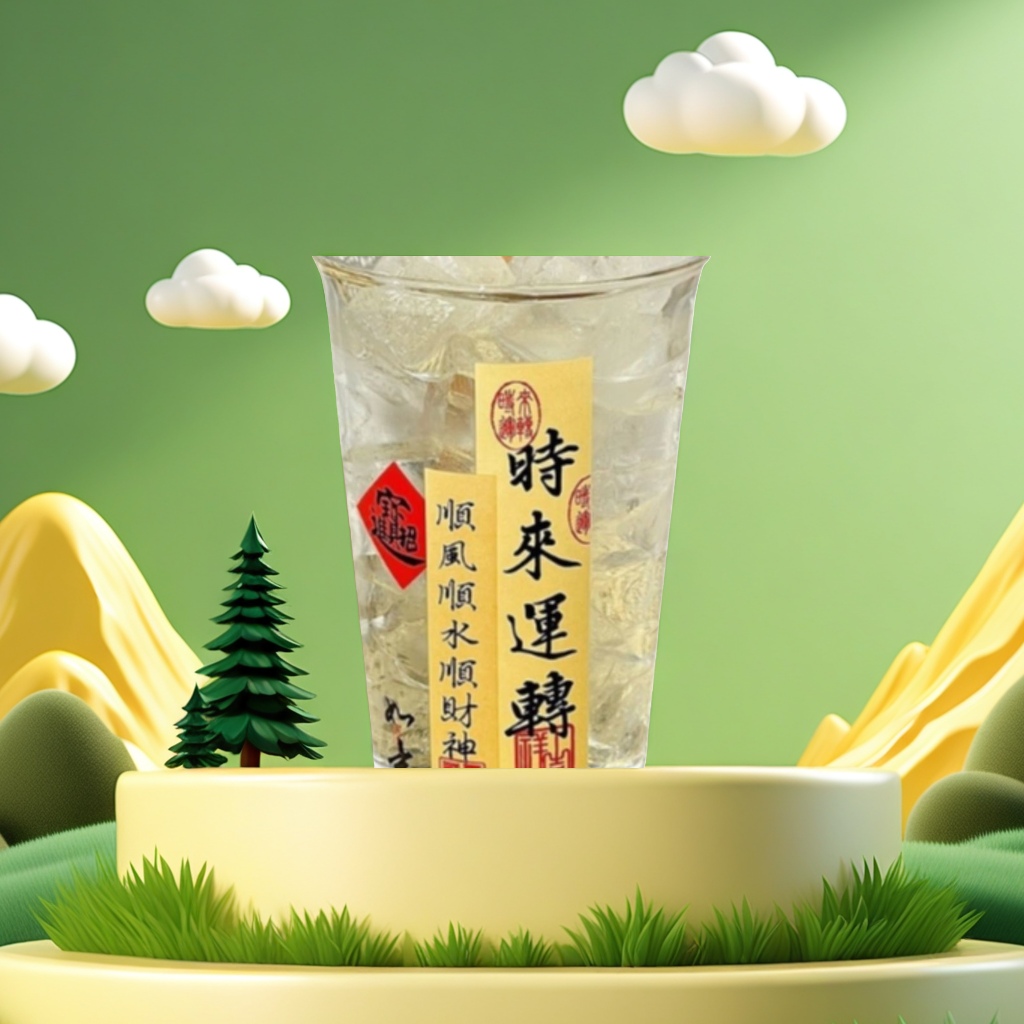 Drink in a glass cup, enjoy refreshing fruit-flavored beverages, and carry them around with a portable design Specification image