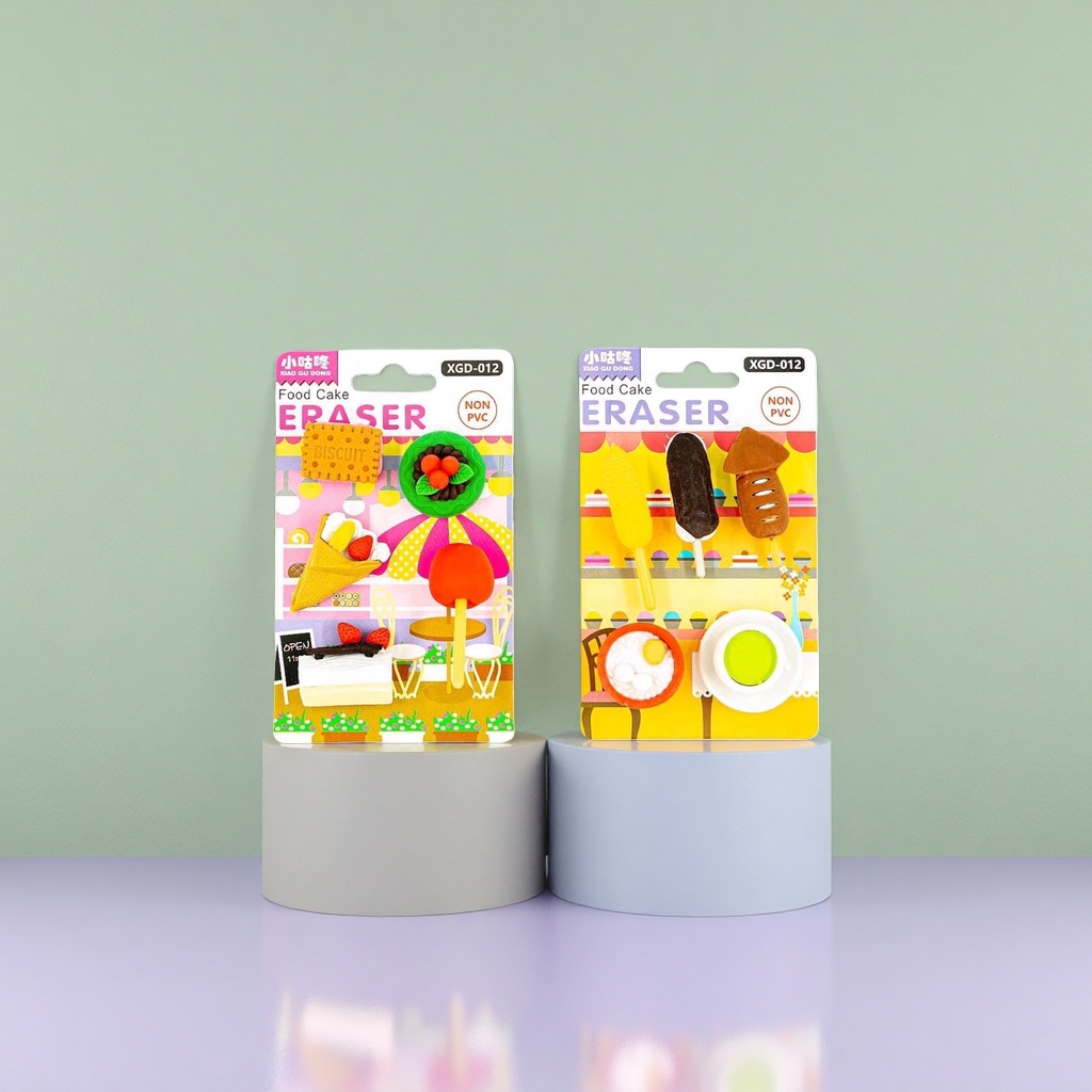 彩色食品造型橡皮擦可爱零食卡通学生文具创意橡皮细节图