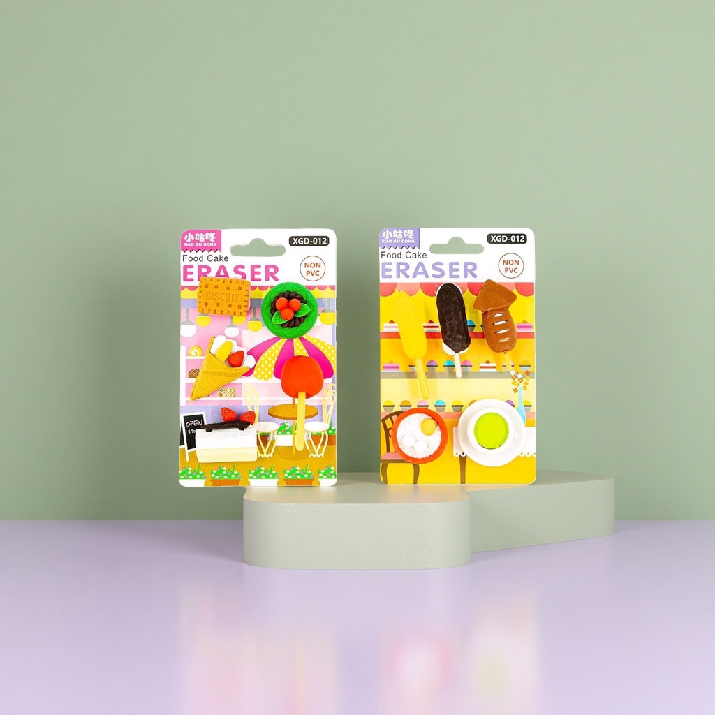 彩色食品造型橡皮擦可爱零食卡通学生文具创意橡皮产品图
