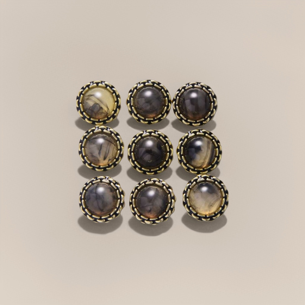 DIY metal decorative button clothing accessories available in multiple colors with free shipping Application Scenario
