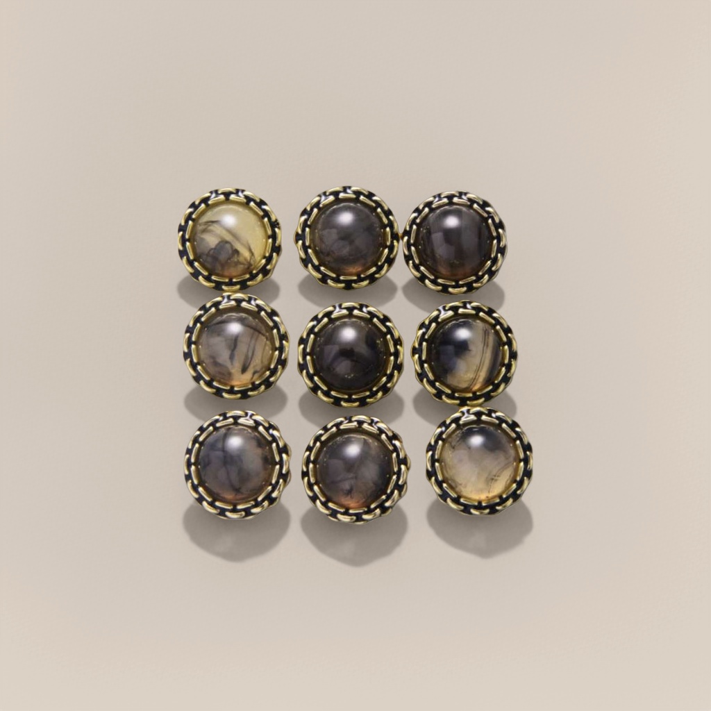 DIY metal decorative button clothing accessories available in multiple colors with free shipping details Picture