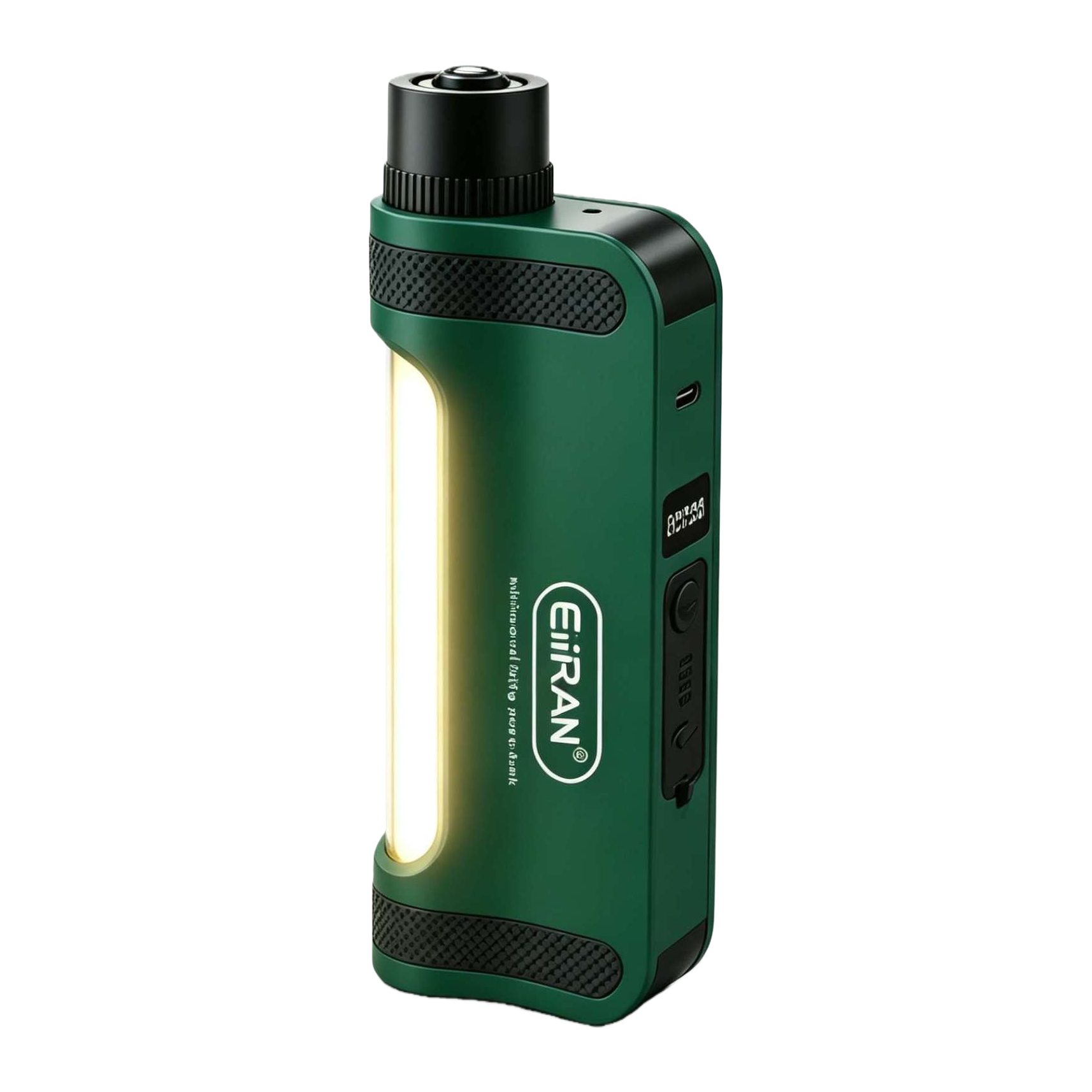 Green portable multi-functional LED charging small lamp, ultra-bright energy-saving, outdoor camping emergency lighting Item Picture