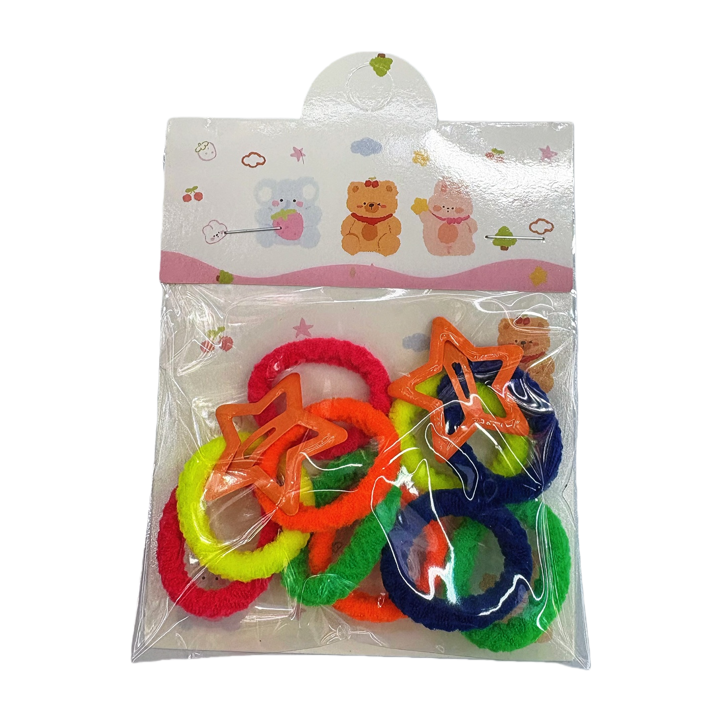 Colorful hair bands are fashionable, versatile and elastic hair band products for women to tie their hair Item Picture