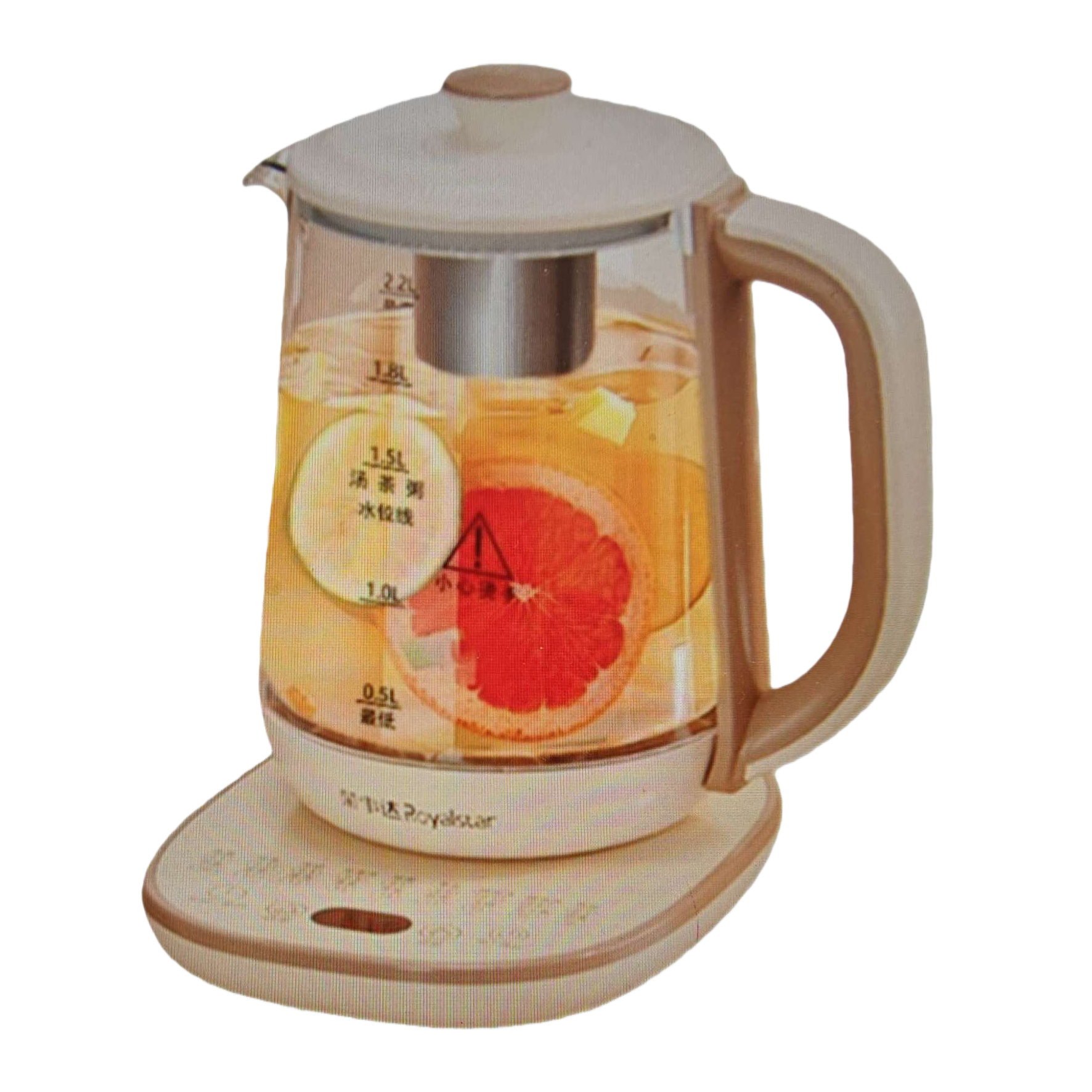 Glass water kettle, heat-resistant high borosilicate teapot, household boiling water kettle, 1.5L Item Picture