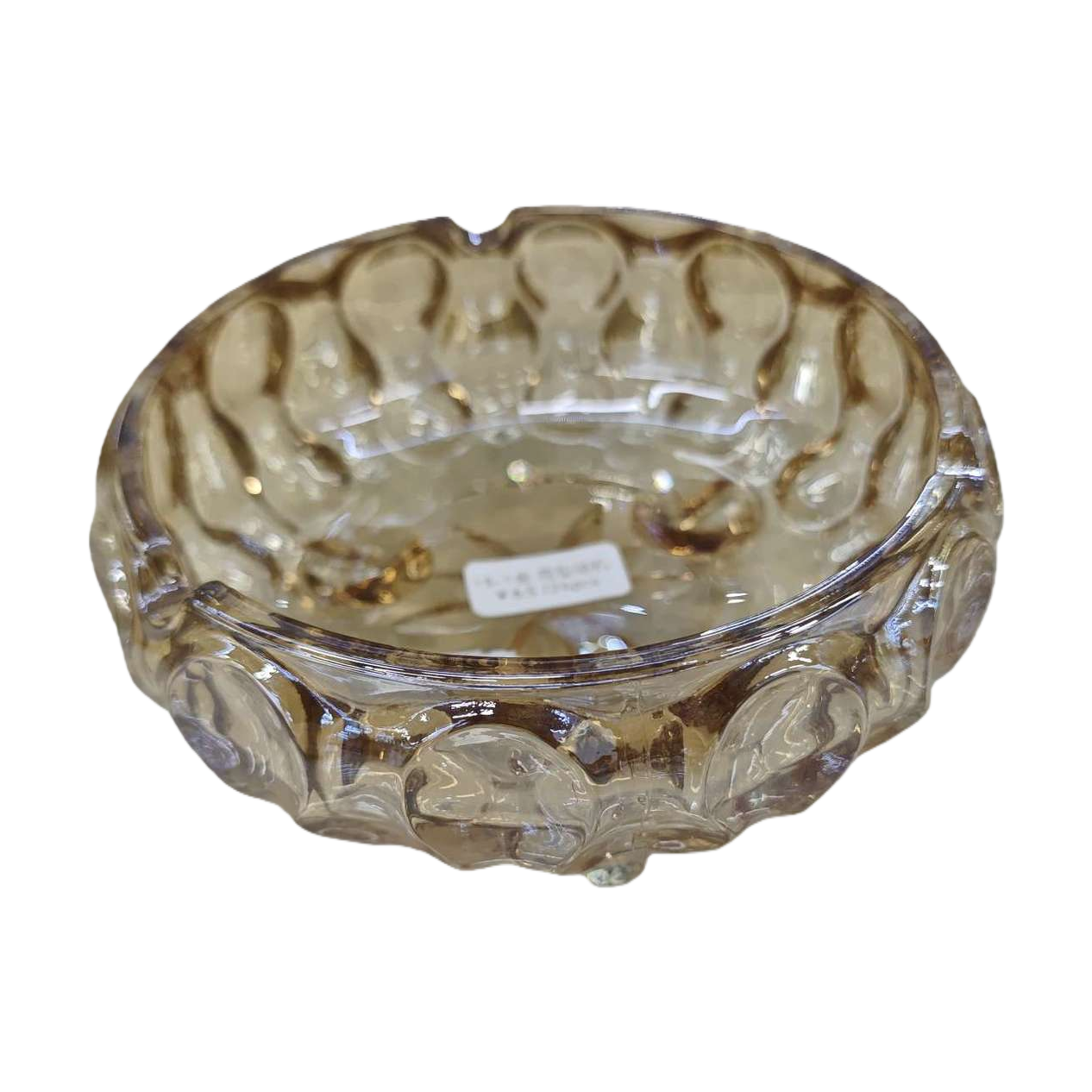Amber glass bowl, high borosilicate heat-resistant household rice and soup bowl Item Picture