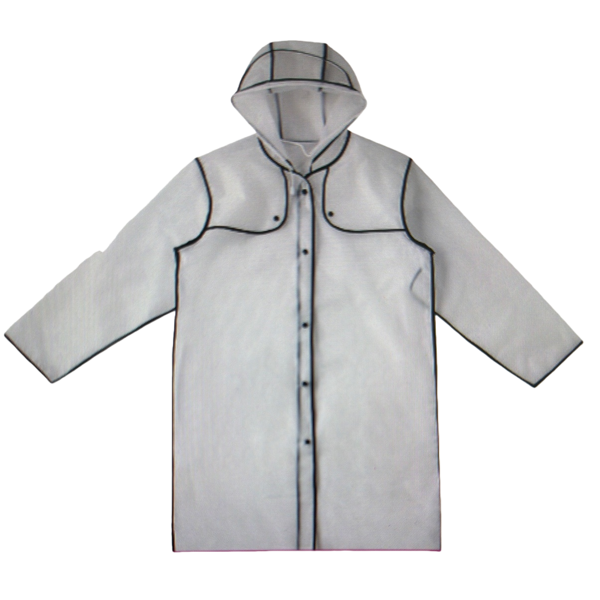 أما المعاطف الواقية من المطر فتستخدم كمعاطف سميكة مضادة للمطر للرجال والنساء Item Picture