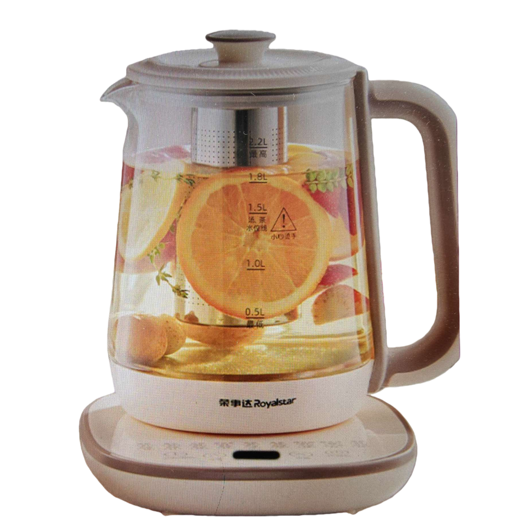 Midea electric kettle 1.8L stainless steel food-grade thickened base for household quick heating Item Picture