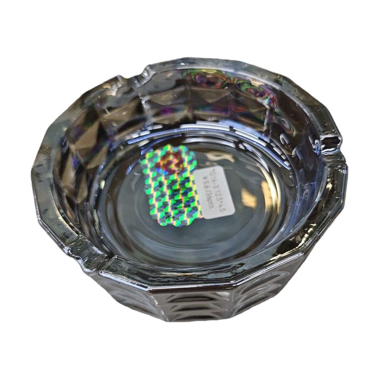 Metal ashtray for home use, high-temperature resistant and anti-scald desktop decoration, simple and modern style Item Picture