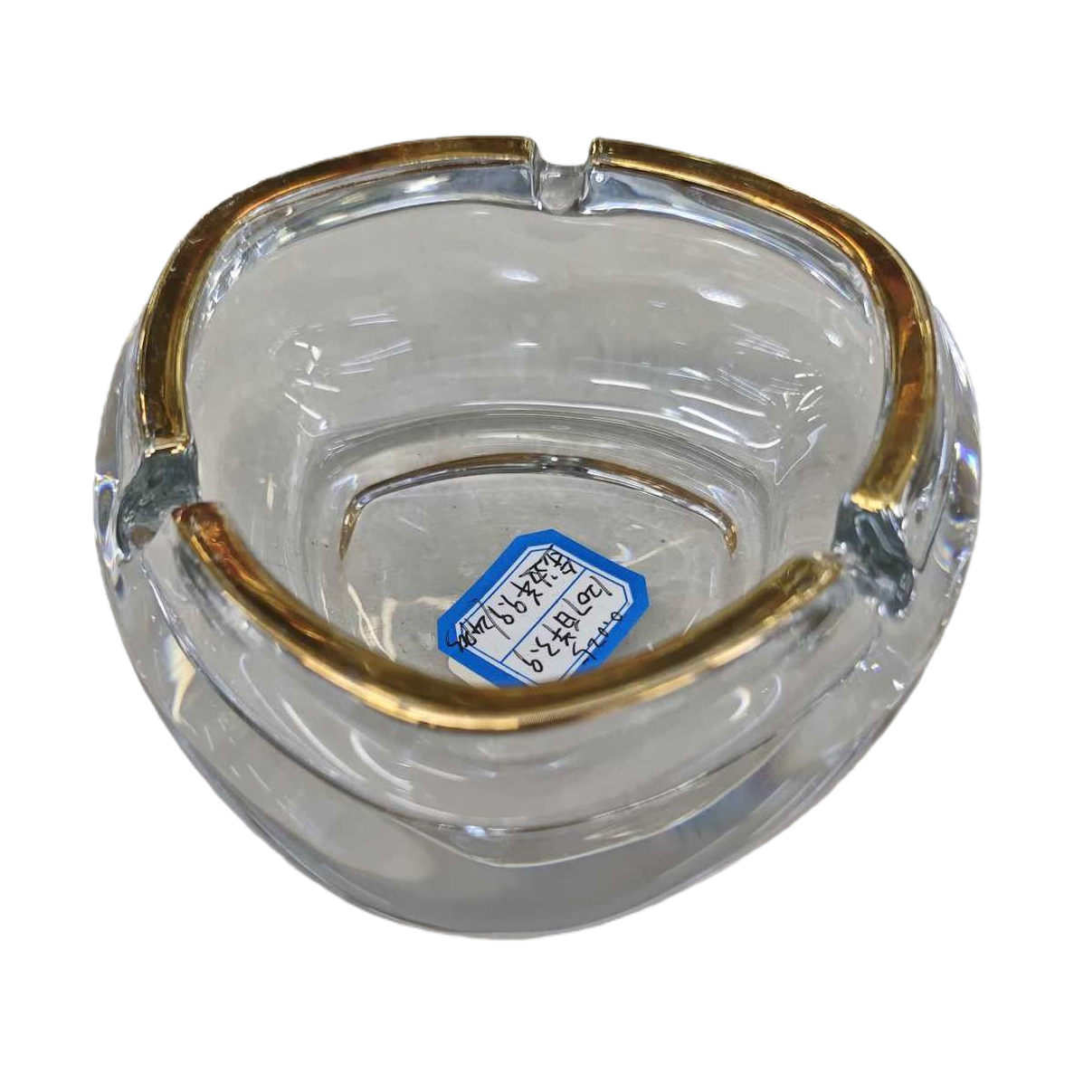 منفضة السجائر الزجاجية الشفافة Item Picture