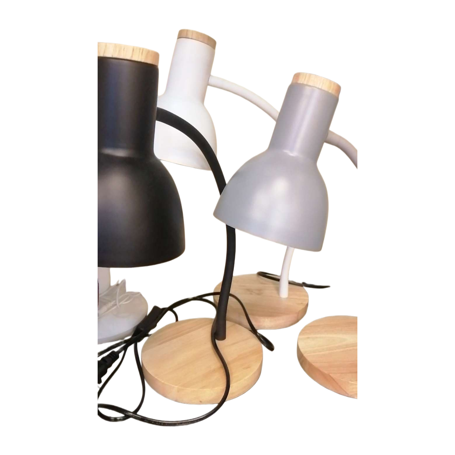 Modern minimalist style desk lamp, Nordic-style bedroom bedside reading, eye-protecting LED dimming Item Picture
