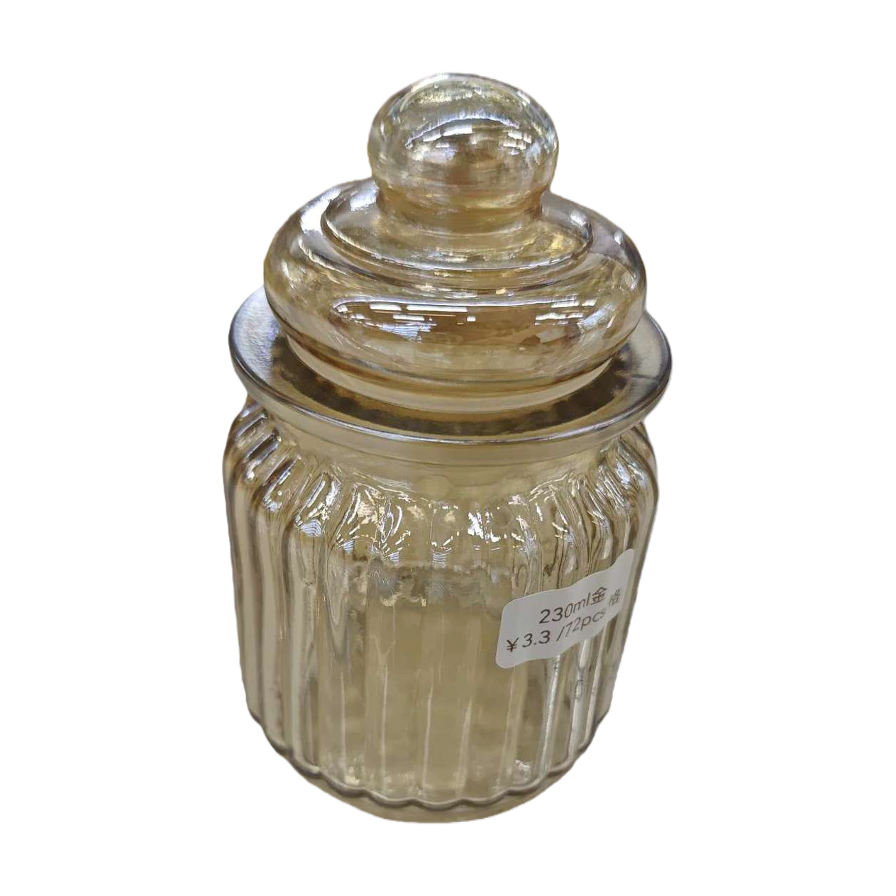 Amber glass jar 300ml home scented candle container Empty bottle DIY handcrafted storage jar Item Picture