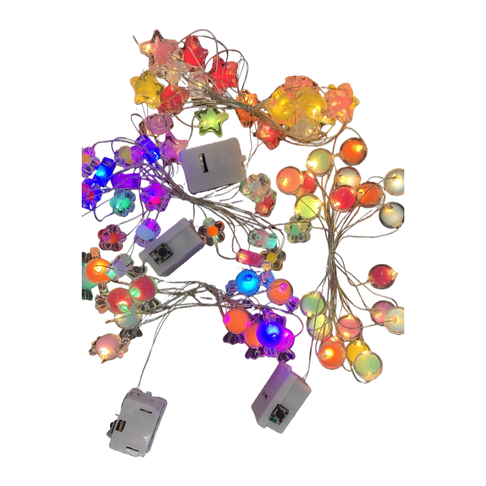 20-meter warm white decorative LED light string, festive atmosphere light Item Picture