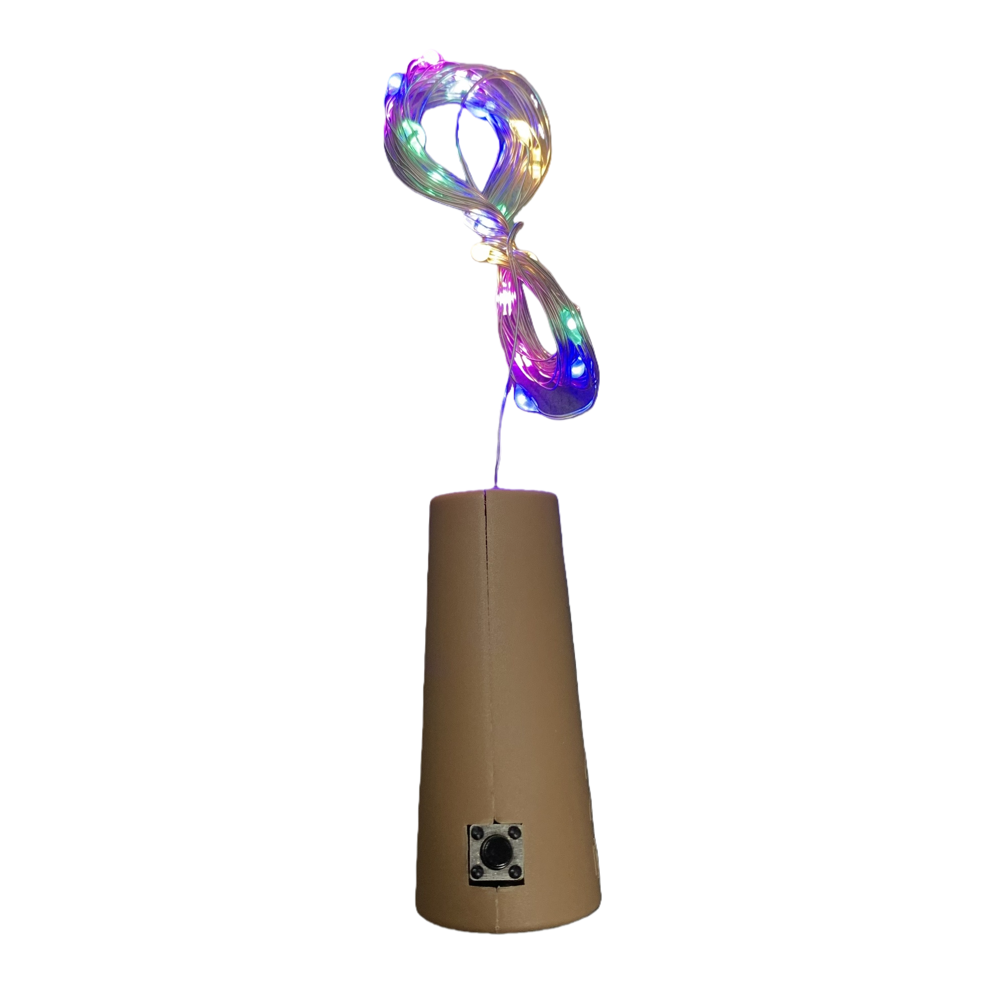 The cylindrical base of the luminous light string decorative colored light indoor ambient light warm white light Item Picture