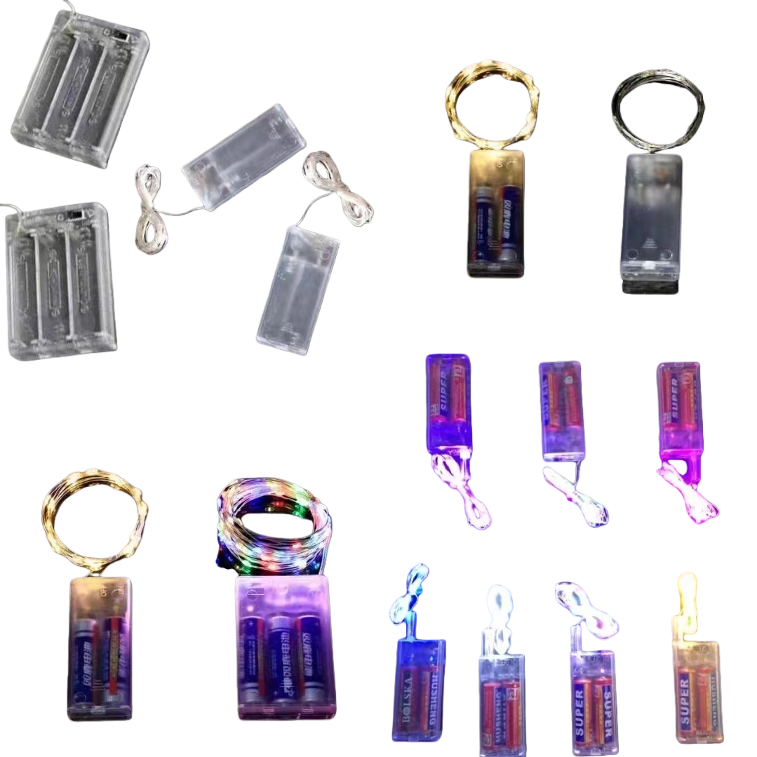 No. 5 battery box light string, battery box copper wire light, on or off, XB model Item Picture