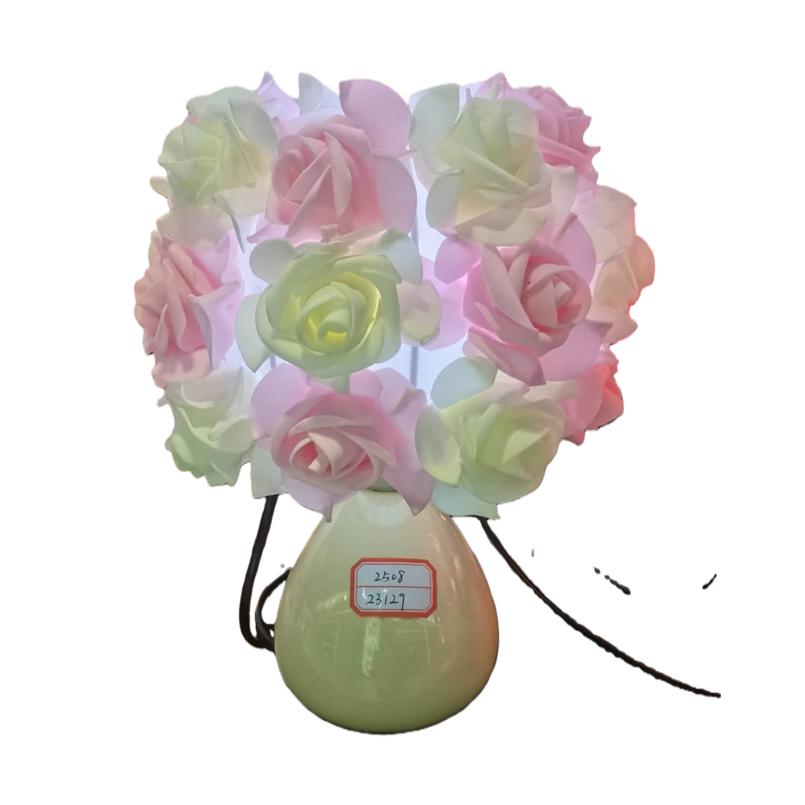 Decorative lantern and vase set, living room and bedroom atmosphere lighting and decorative items Item Picture