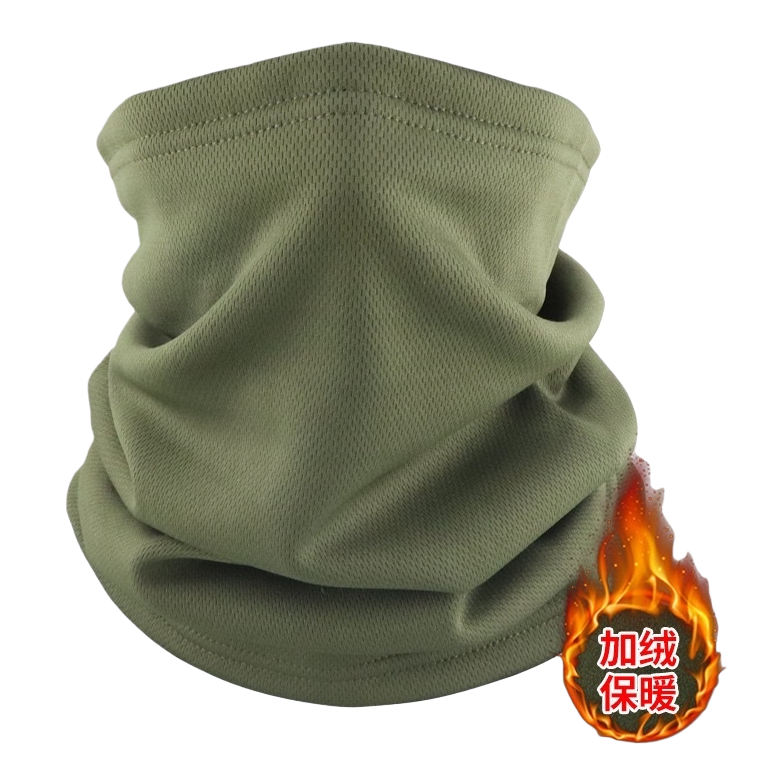 The fleece warm neck scarf is suitable for both men and women. It can protect the neck from the wind in autumn and winter. The fleece is soft and comfortable Item Picture
