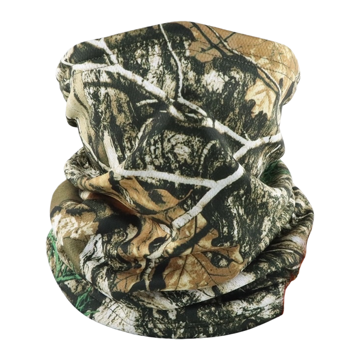 The camouflage pattern warm neck scarf is suitable for both men and women, providing protection against the wind in autumn and winter Item Picture
