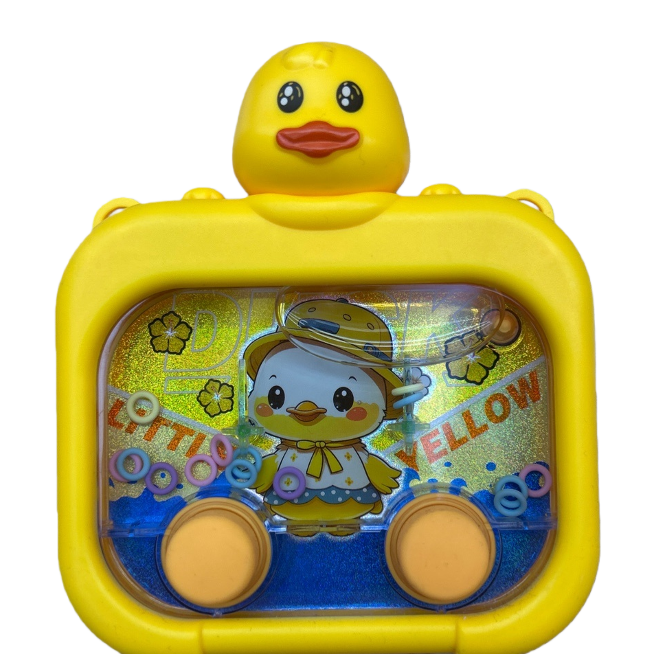 Yellow duckling toy baby bath water squeezing sound soothing early education intelligence plush plush Item Picture