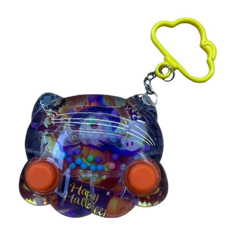 Halloween-themed transparent plastic bear shaped toys Item Picture