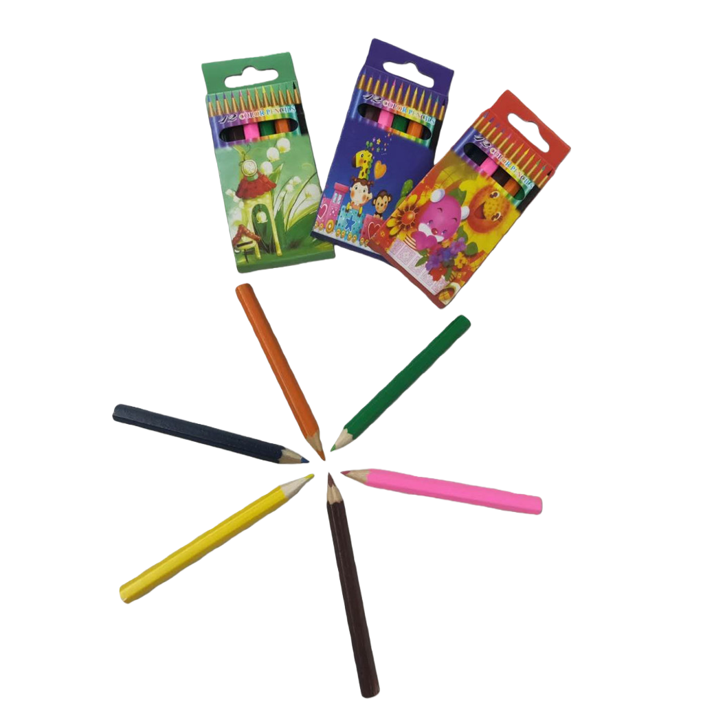Deli Eco-friendly Wooden Colored Pencils 24-color Art Painting Special Set Item Picture