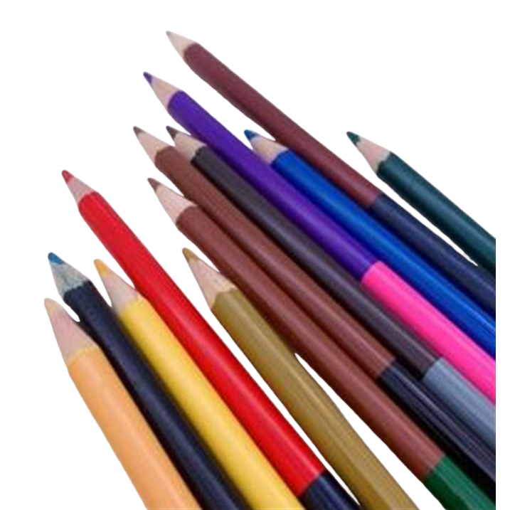 أقلام رصاص ملونة ذات 24 ألوان اللون لطلاء الأطفال بالرصاص Item Picture