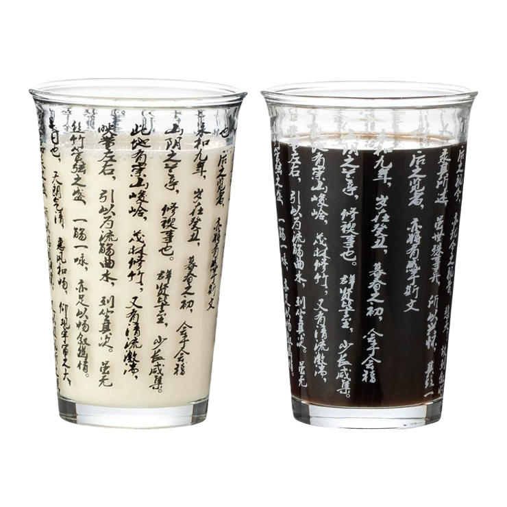 Glass cup, high borosilicate heat-resistant double-layer insulating water cup 350ml Item Picture