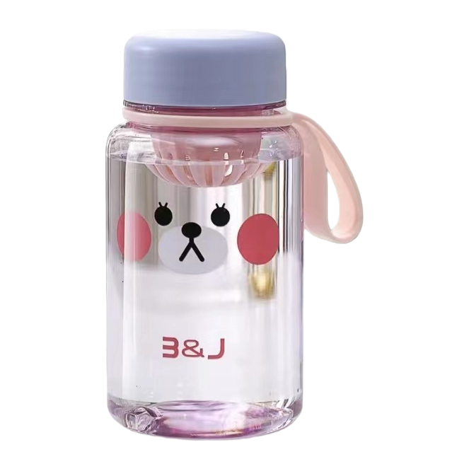 Cartoon-patterned water cups, large-capacity portable insulated cups, creative gifts for students, offices and home use Item Picture