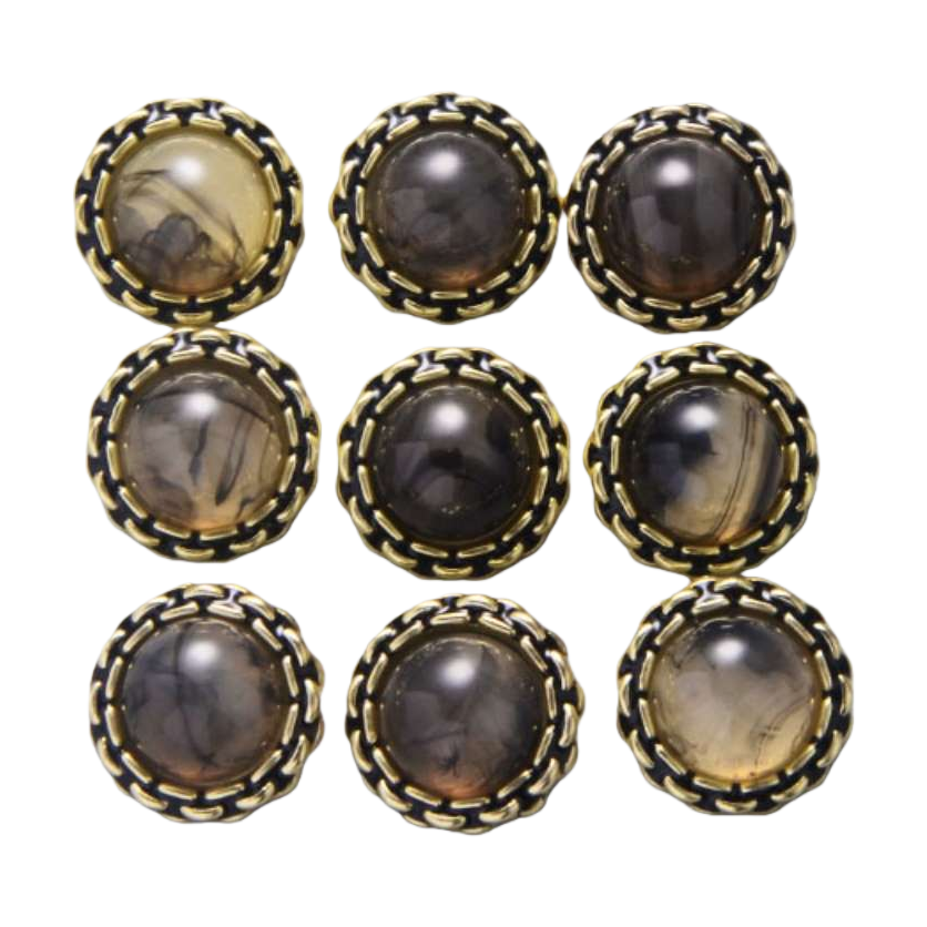 DIY metal decorative button clothing accessories available in multiple colors with free shipping Item Picture