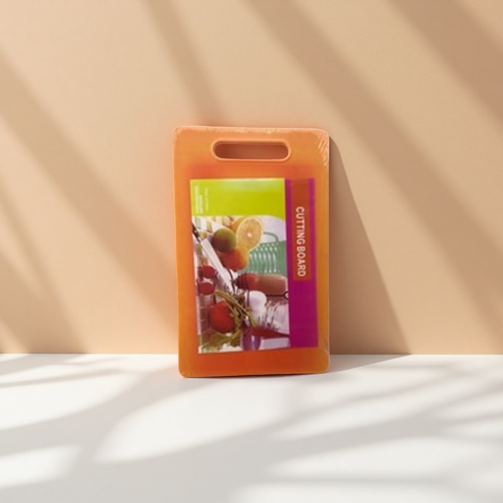 Tabla de cortar de grado alimenticio naranja engrosada antideslizante tabla de cortar de cocina