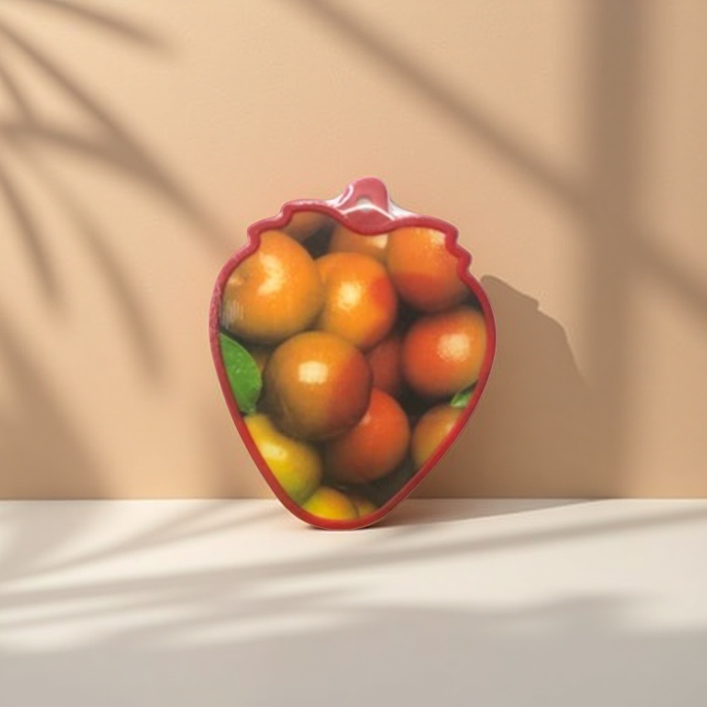 Fresa forma recipiente de almacenamiento de frutas lindo creativo cocina mesa organizador suministros Application Scenario