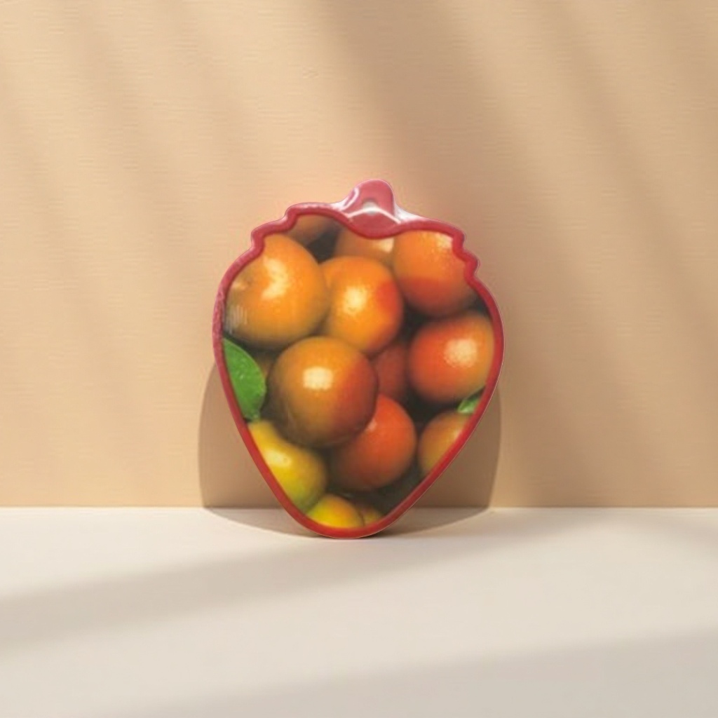 Fresa forma recipiente de almacenamiento de frutas lindo creativo cocina mesa organizador suministros Specification image