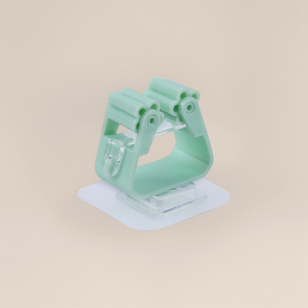 Зелёная пластиковая подвеска с сильным усилием на кухне в ванной Specification image