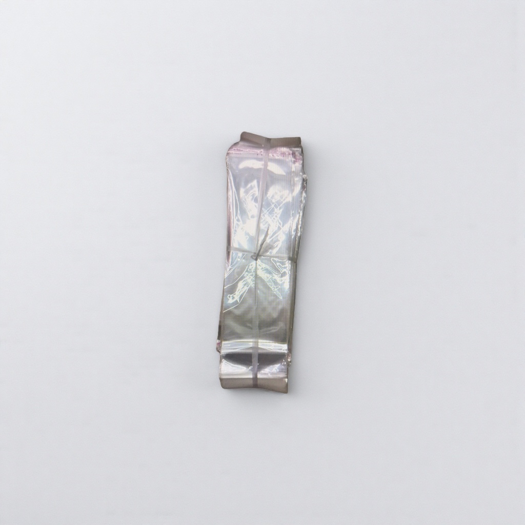 Transparent plastic bag packaging, food-grade thickened sealed moisture-proof self-sealing bag