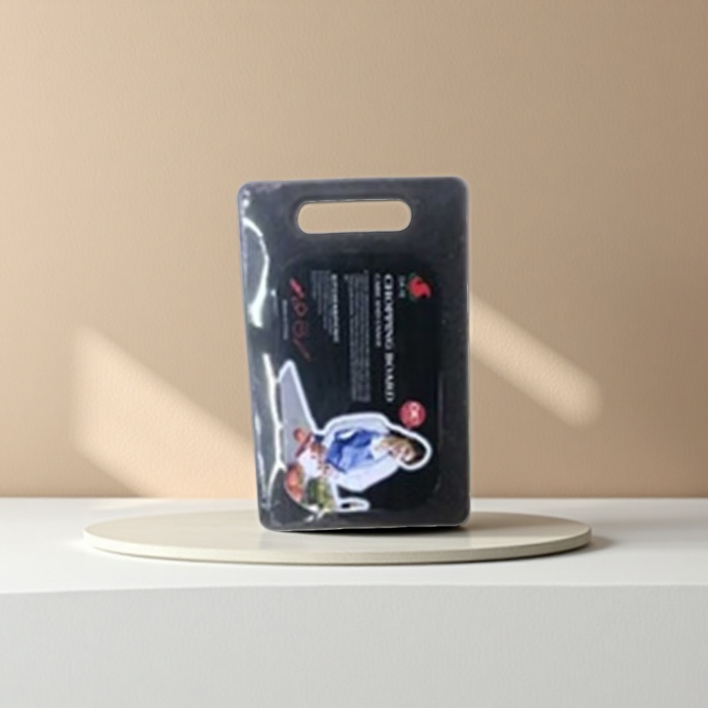 Tablero de compras de plástico negro engrosado antideslizante portátil plegable para uso comercial doméstico